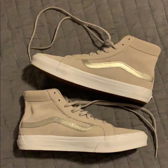 taupe vans womens